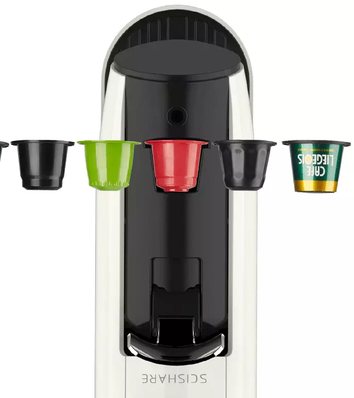 Кофемашина капсульная Scishare Smart Capsule Coffee Machine S1102 Gray (Серый)