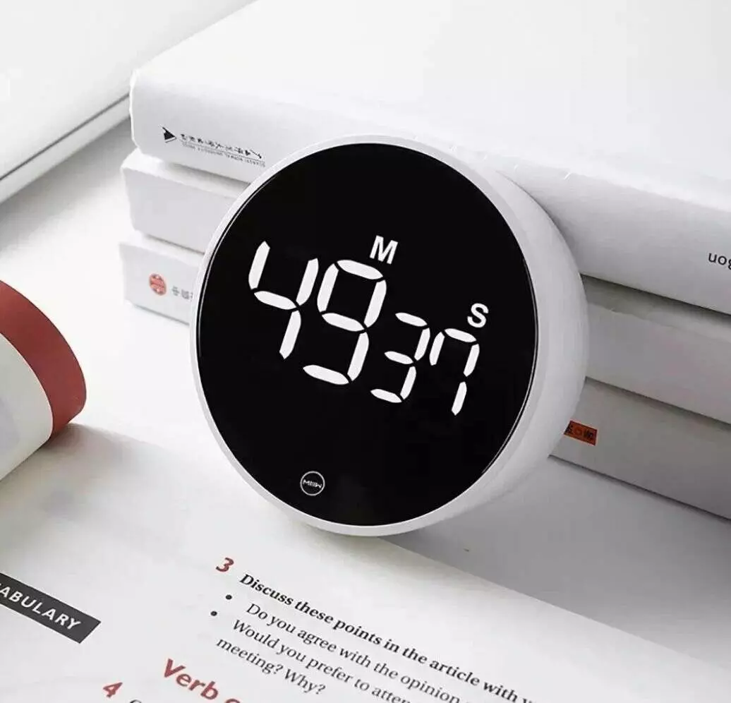 Таймер кухонный электронный MIIIW Comfort Whirling Timer (NK5260) White (Белый) Таймер кухонный электронный MIIIW Comfort Whirling Timer (NK5260) White (Белый)