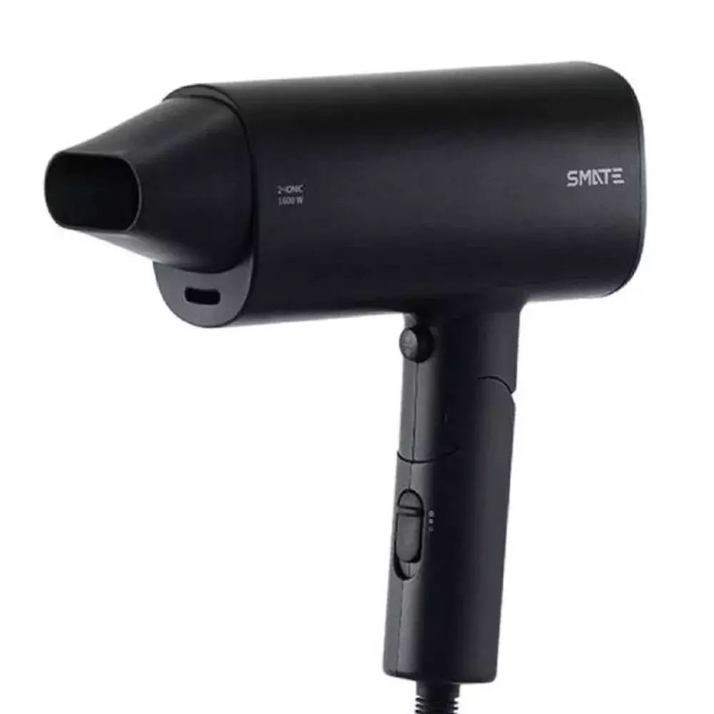 Фен со складной ручкой Xiaomi Smate Hair Dryer Black (Черный)