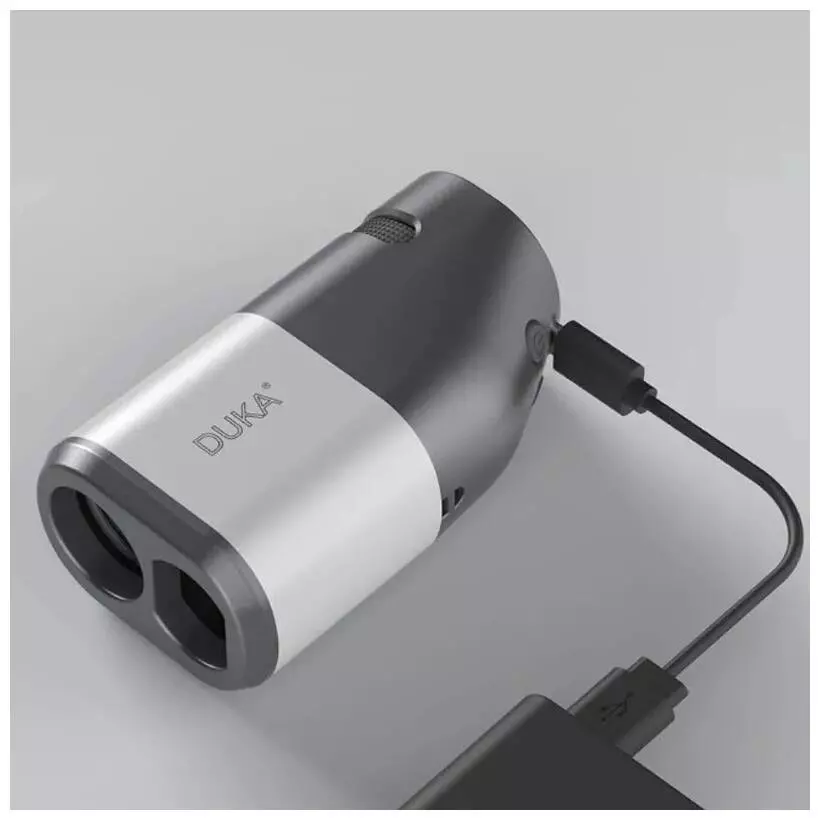 Телескопический лазерный дальномер Xiaomi Duka TR1 1200 м Gray (Серый)