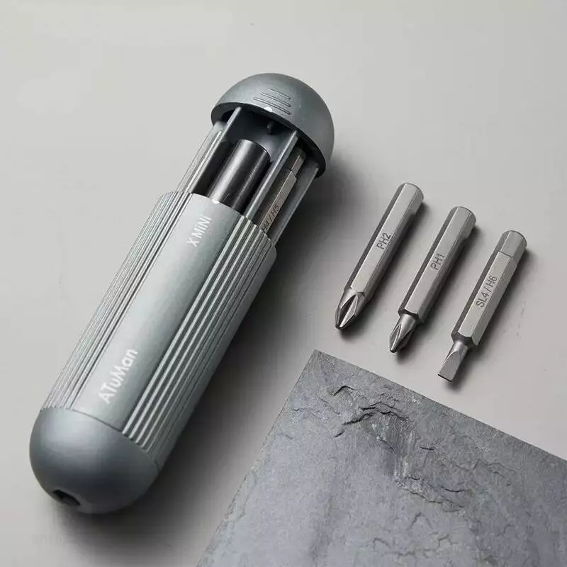 Набор отверток Xiaomi 9 in 1 ATuMan Duka Xmini Pocket Screwdriver Kit Gray (Серый)