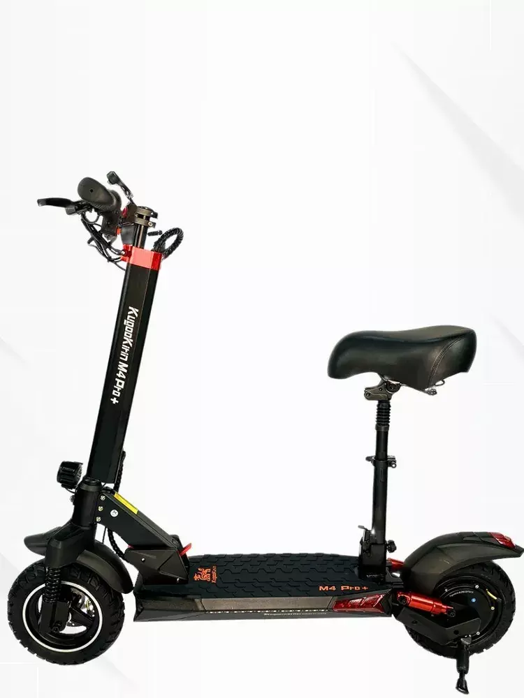 Электросамокат KugooKirin M4 Pro Plus 18AH JILONG Black (Черный) Электросамокат KugooKirin M4 Pro Plus 18AH JILONG Black (Черный)