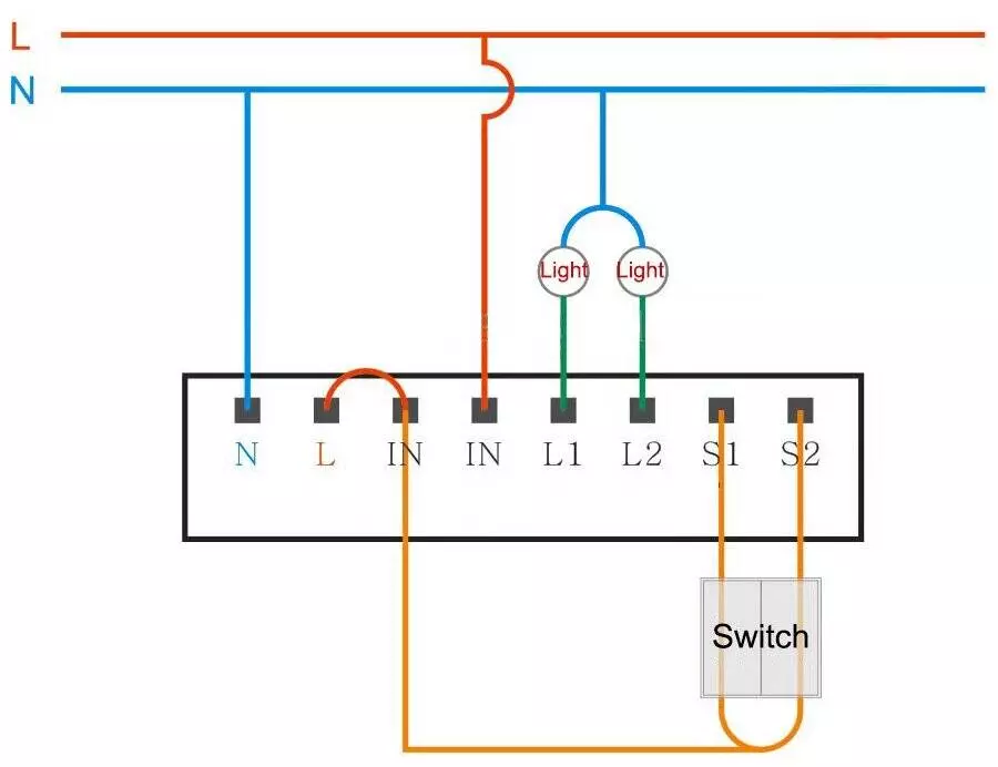 Реле двухсторонний беспроводной модуль управления Aqara Wireless Relay 2 Channels (LLKZMK11LM) White (Белый)