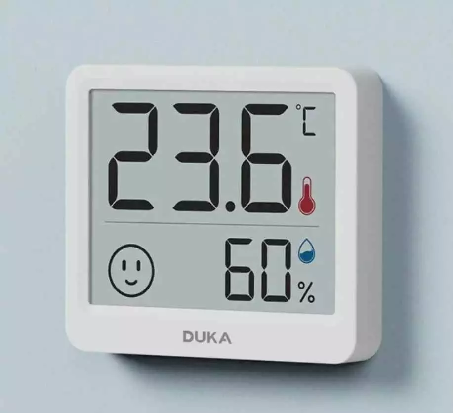 Датчик температуры влажности Xiaomi ATuMan Duka TH mini White (Белый) Датчик температуры влажности Xiaomi ATuMan Duka TH mini White (Белый)