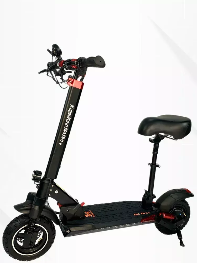 Электросамокат KugooKirin M4 Pro Plus 18AH JILONG Black (Черный) Электросамокат KugooKirin M4 Pro Plus 18AH JILONG Black (Черный)