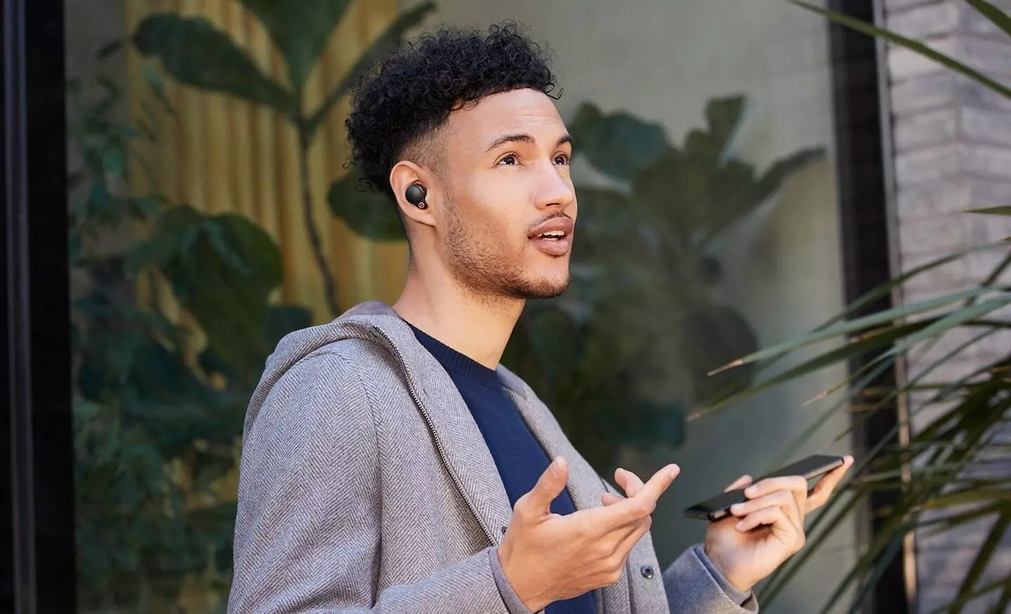 Беспроводные наушники с шумоподавлением Sony WF-1000XM4 Black (Черный) CN Беспроводные наушники с шумоподавлением Sony WF-1000XM4 Black (Черный) CN