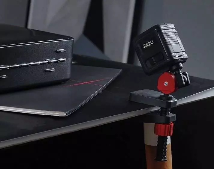 Уровень строительный лазерный AKKU Infrared Laser Level AK311 Gray (Серый)