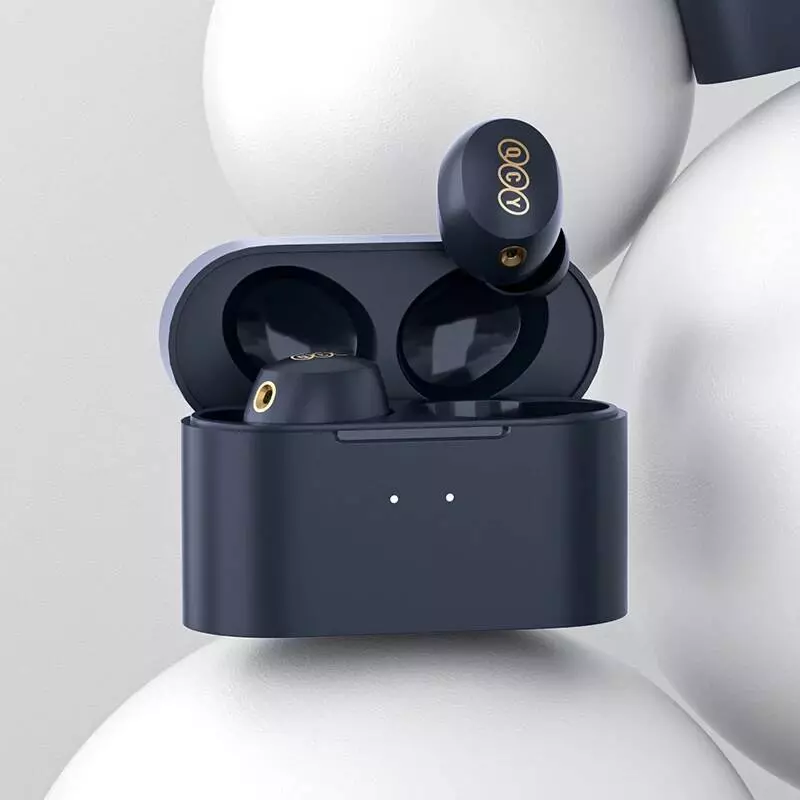 Беспроводные наушники QCY HT01 Dark Blue (Темно-синий) CN Беспроводные наушники QCY HT01 Dark Blue (Темно-синий) CN