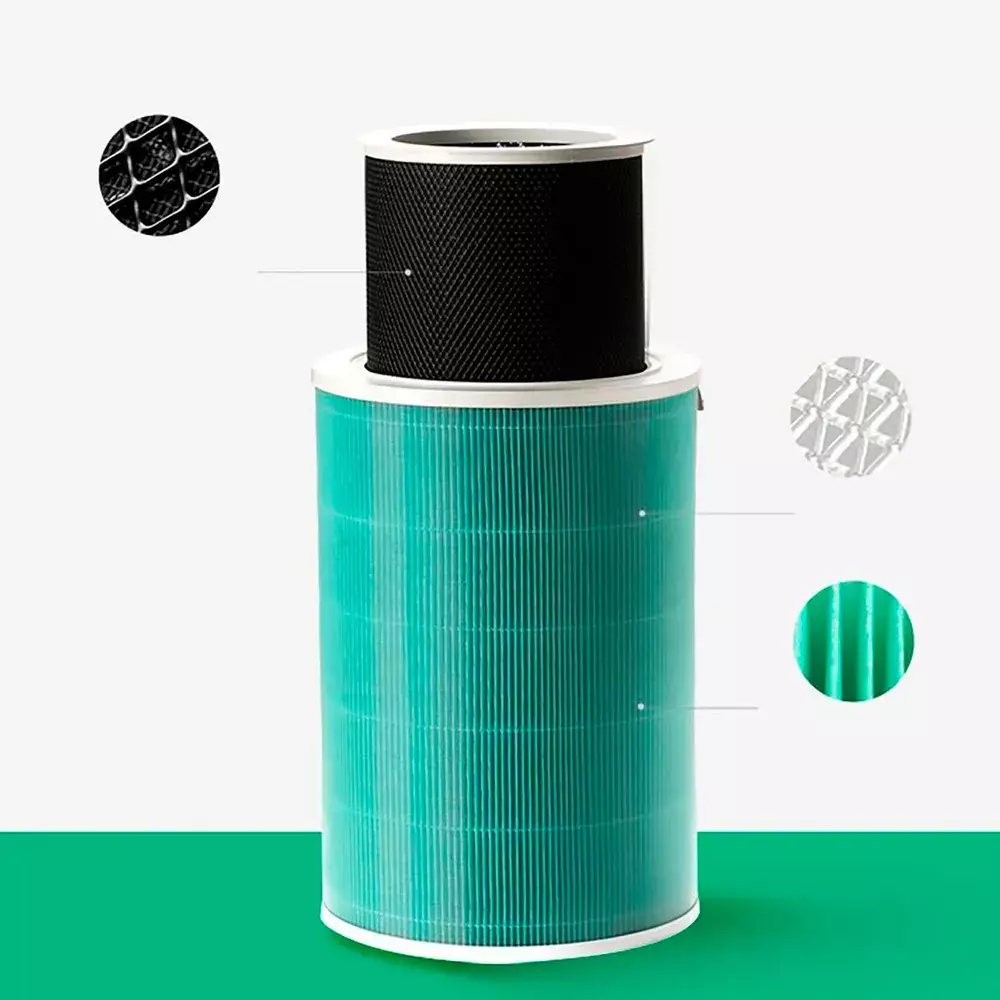 Фильтр Beheart для очистителя воздуха Xiaomi Mi Air Purifier 4 Pro Green (Зеленый) Фильтр Beheart для очистителя воздуха Xiaomi Mi Air Purifier 4 Pro Green (Зеленый)