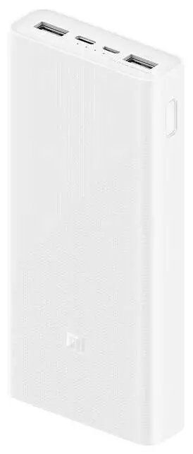 Аккумулятор Xiaomi Power Bank 3 20000 mAh (PLM18ZM) White (Белый) Аккумулятор Xiaomi Power Bank 3 20000 mAh (PLM18ZM) White (Белый)