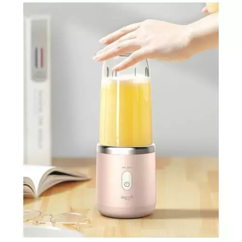 Портативный блендер Deerma Fruit Cup DEM-NU05 Pink (Розовый)
