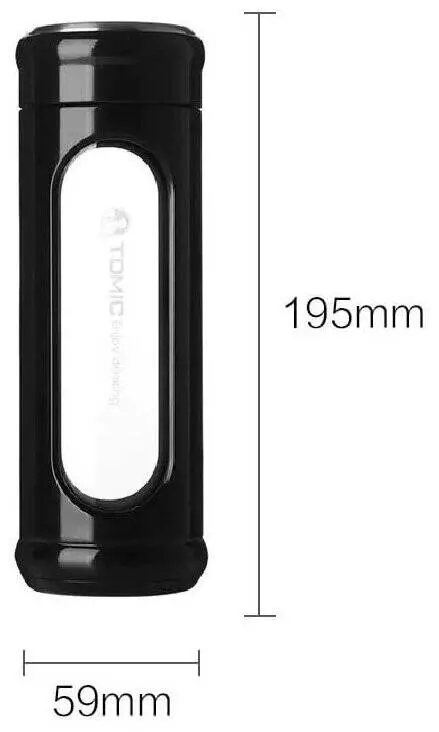Термос Xiaomi TOMIC Creative Plastic Cup (0,35 л) Black (Черный) Термос Xiaomi TOMIC Creative Plastic Cup (0,35 л) Black (Черный)