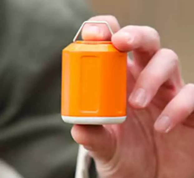 Мини насос Aerogogo Giga Pump 4.0 для матраса 3 в 1 Orange (Оранжевый)