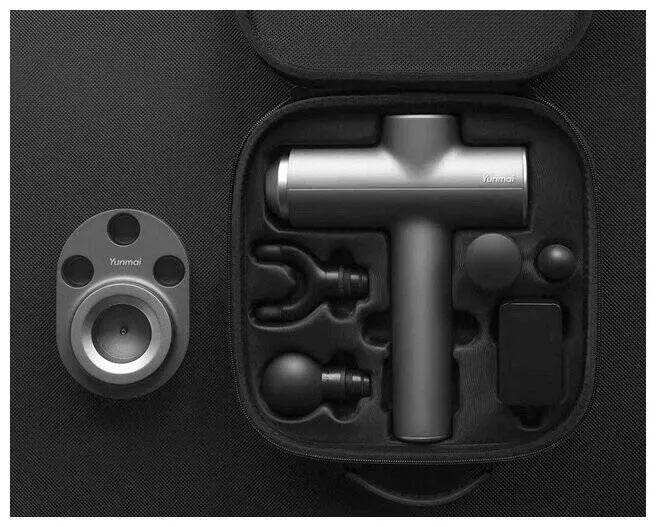 Массажный пистолет Meavon (MV-FG-0308) Black (Черный) Массажный пистолет Meavon (MV-FG-0308) Black (Черный)