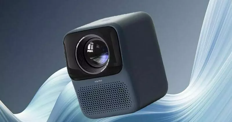 Проектор Wanbo Projector T2 MAX NEW 450ANSI Blue (Синий) Global version Проектор Wanbo Projector T2 MAX NEW 450ANSI Blue (Синий) Global version