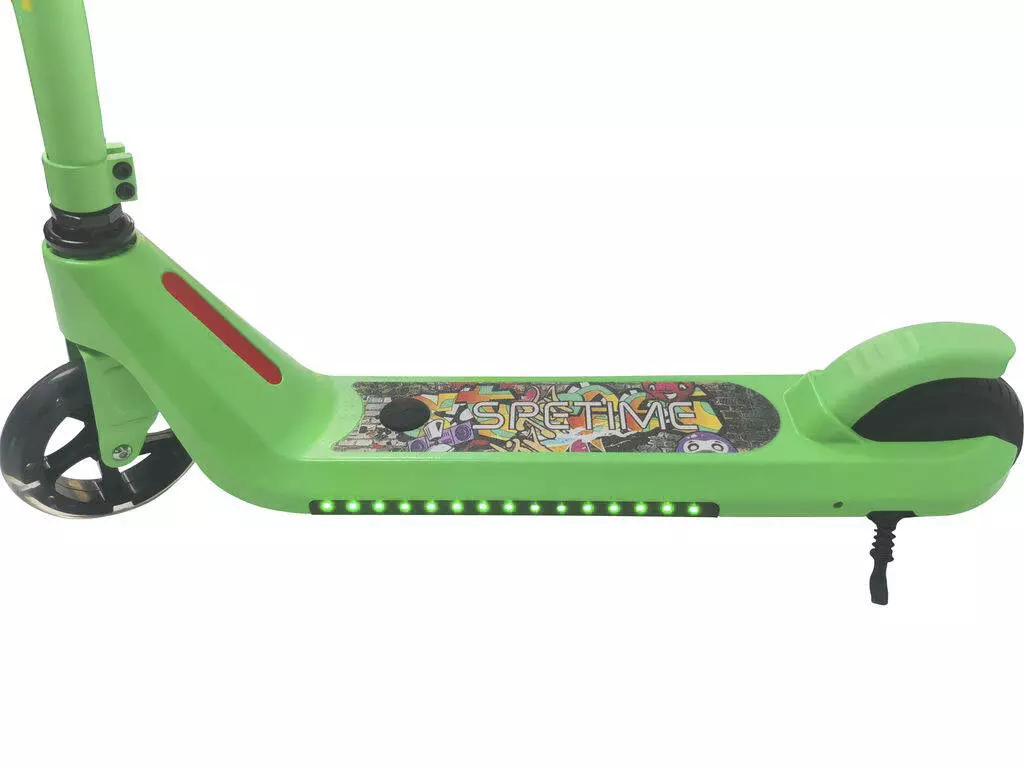 Детский электросамокат Spetime Electric Kickscooter E8 Green (Зеленый) Детский электросамокат Spetime Electric Kickscooter E8 Green (Зеленый)