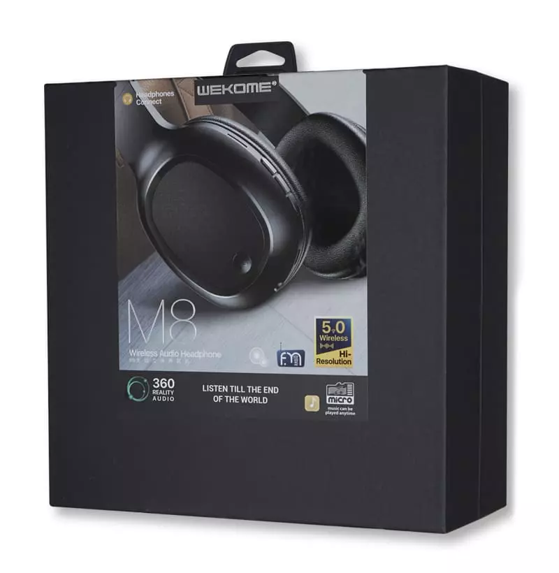 Беспроводные наушники WEKOME ANC M8 Black (Черный)