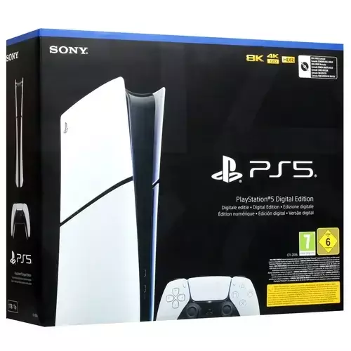 Игровая консоль PlayStation 5 Digital Slim (CFI-2018B) White (Белый) KR Игровая консоль PlayStation 5 Digital Slim (CFI-2018B) White (Белый) KR