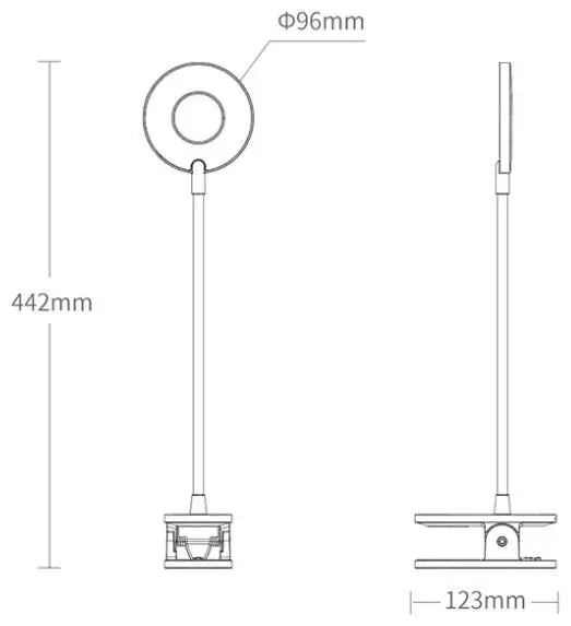 Настольная лампа на прищепке Yeelight LED Charging Clamp Table J1 (YLTD10YL) 5 Вт White (Белый) Настольная лампа на прищепке Yeelight LED Charging Clamp Table J1 (YLTD10YL) 5 Вт White (Белый)