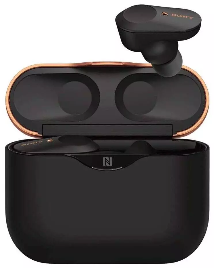 Беспроводные наушники с шумоподавлением Sony WF-1000XM3 Black (Черный) CN Беспроводные наушники с шумоподавлением Sony WF-1000XM3 Black (Черный) CN