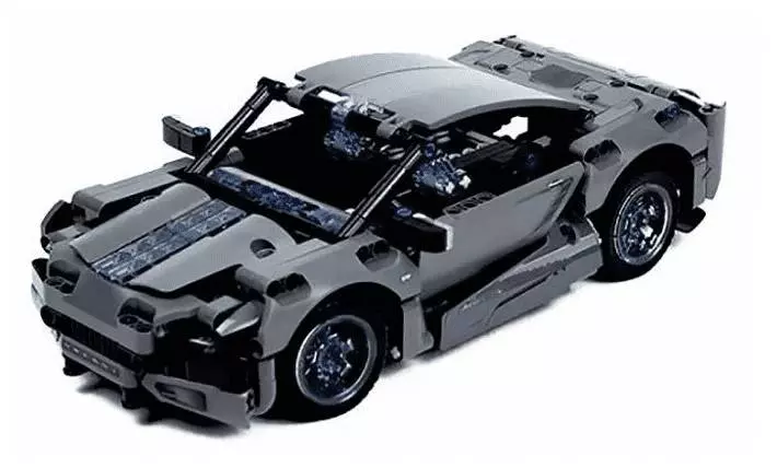 Конструктор Onebot Building Blocks Supercar (OBJZF62AIQI) Black (Черный)