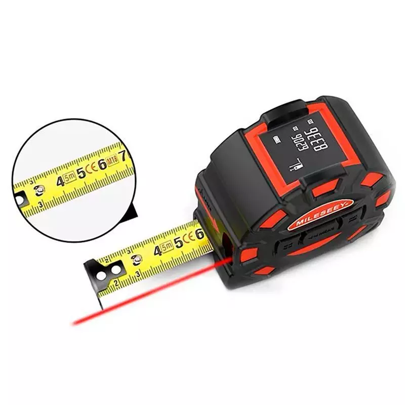 Рулетка лазерная Xiaomi Mileseey DT11 Laser Tape Measurer 40М Orange (Оранжевый) Рулетка лазерная Xiaomi Mileseey DT11 Laser Tape Measurer 40М Orange (Оранжевый)