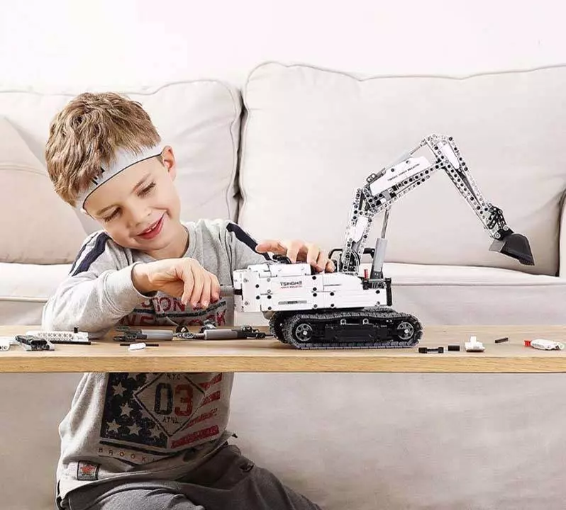 Конструктор экскаватор Xiaomi Mijia Children's Toy Building Engineering Excavator (GCWJJ01IQI) White (Белый) Конструктор экскаватор Xiaomi Mijia Children's Toy Building Engineering Excavator (GCWJJ01IQI) White (Белый)