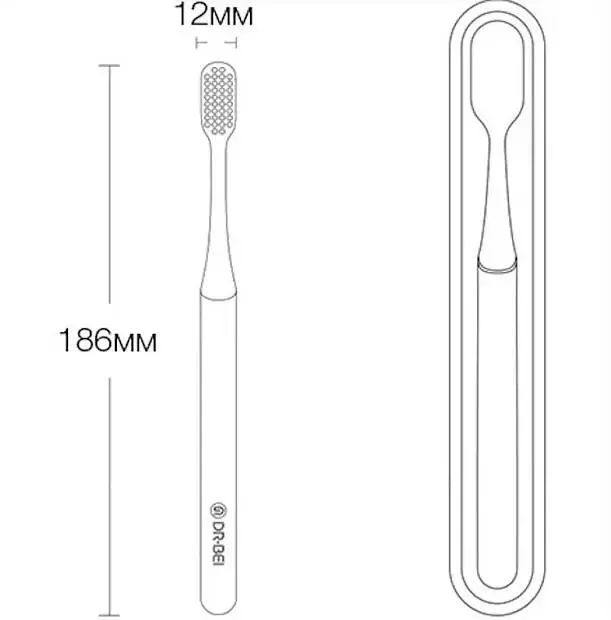 Зубная щетка Xiaomi Doctor B Youth Version Gray (Серый) Зубная щетка Xiaomi Doctor B Youth Version Gray (Серый)