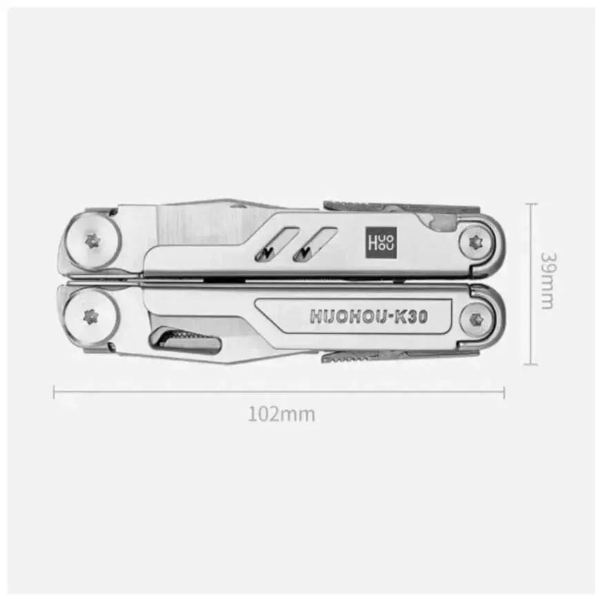 Мультитул Xiaomi HuoHou NexTool Pro K30 (HU0191) (18 функций) Silver (Серебристый) Мультитул Xiaomi HuoHou NexTool Pro K30 (HU0191) (18 функций) Silver (Серебристый)