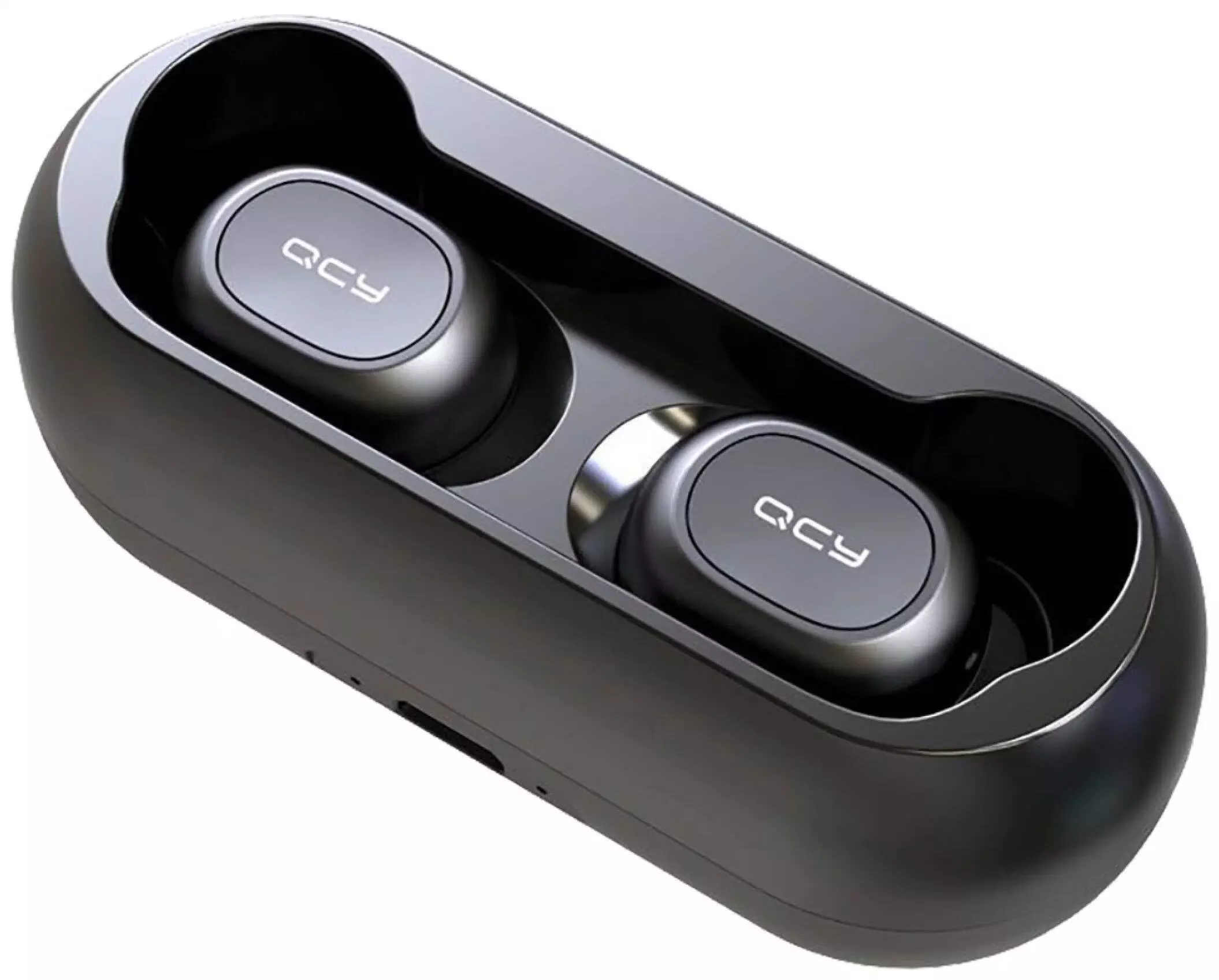Беспроводные наушники QCY T1C Black (Черный) Беспроводные наушники QCY T1C Black (Черный)