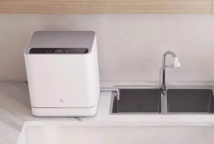 Настольная посудомоечная машина Xiaomi Mijia Internet Dishwasher (VDW0401M) White (Белый) Настольная посудомоечная машина Xiaomi Mijia Internet Dishwasher (VDW0401M) White (Белый)