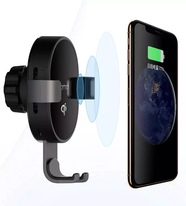 Держатель с беспроводной зарядкой 70mai Midrive PB01 Black (Черный) Держатель с беспроводной зарядкой 70mai Midrive PB01 Black (Черный)