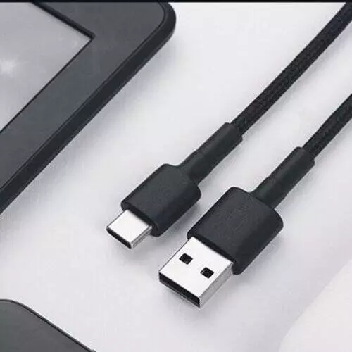 Кабель Xiaomi Type-C - USB 1m (SJX10ZM) Black (Черный) Кабель Xiaomi Type-C - USB 1m (SJX10ZM) Black (Черный)
