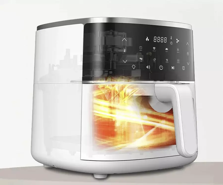 Аэрогриль BEHEART Smart Air Fryer 4L (AF-E4003-AS) White (Белый) Global Version Аэрогриль BEHEART Smart Air Fryer 4L (AF-E4003-AS) White (Белый) Global Version