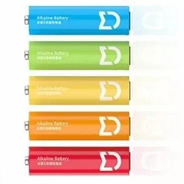 Батарейки Mijia Rainbow No.7 AAA (40 шт) 1.5V Батарейки Mijia Rainbow No.7 AAA (40 шт) 1.5V