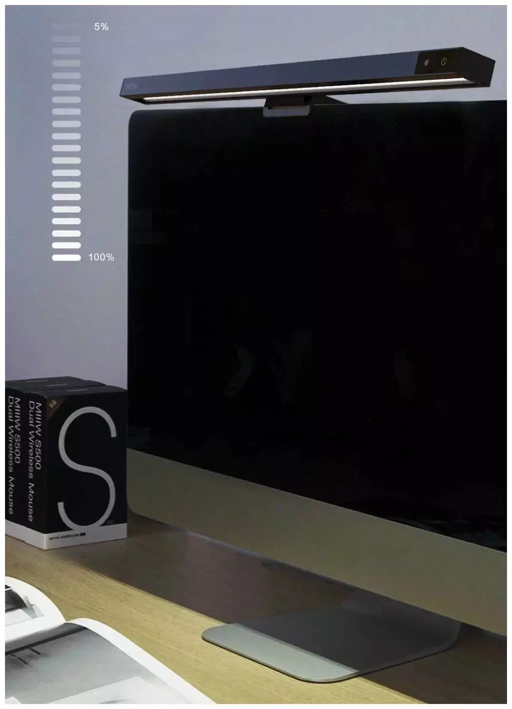 Лампа на монитор Xiaomi MIIIW Display Hanging Lamp Youth Edition D006 Black (Черный) Лампа на монитор Xiaomi MIIIW Display Hanging Lamp Youth Edition D006 Black (Черный)