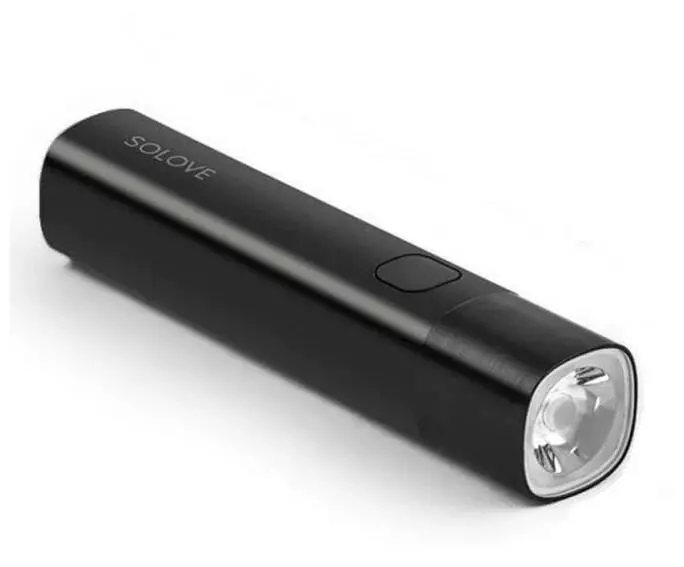 Фонарь Solove X3 / X3s Portable Flashlight Power Black (Черный) Фонарь Solove X3 / X3s Portable Flashlight Power Black (Черный)