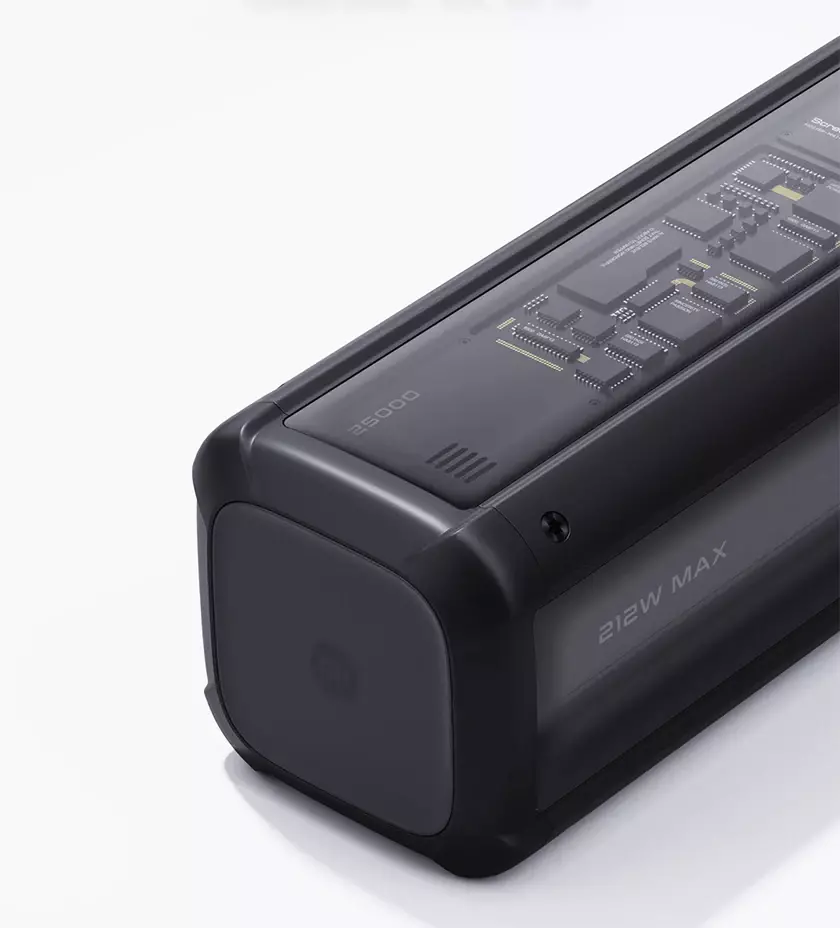 Внешний аккумулятор Xiaomi Power Bank 25000мАh 212Вт (P03MI) Black (Черный) Внешний аккумулятор Xiaomi Power Bank 25000мАh 212Вт (P03MI) Black (Черный)