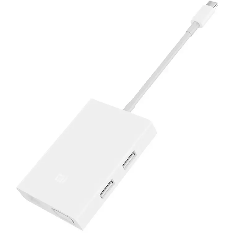 Адаптер-Хаб Xiaomi USB-C to VGA Gigabit Ethernet Multifunction Adapter (ZJQ04TM) Адаптер-Хаб Xiaomi USB-C to VGA Gigabit Ethernet Multifunction Adapter (ZJQ04TM)