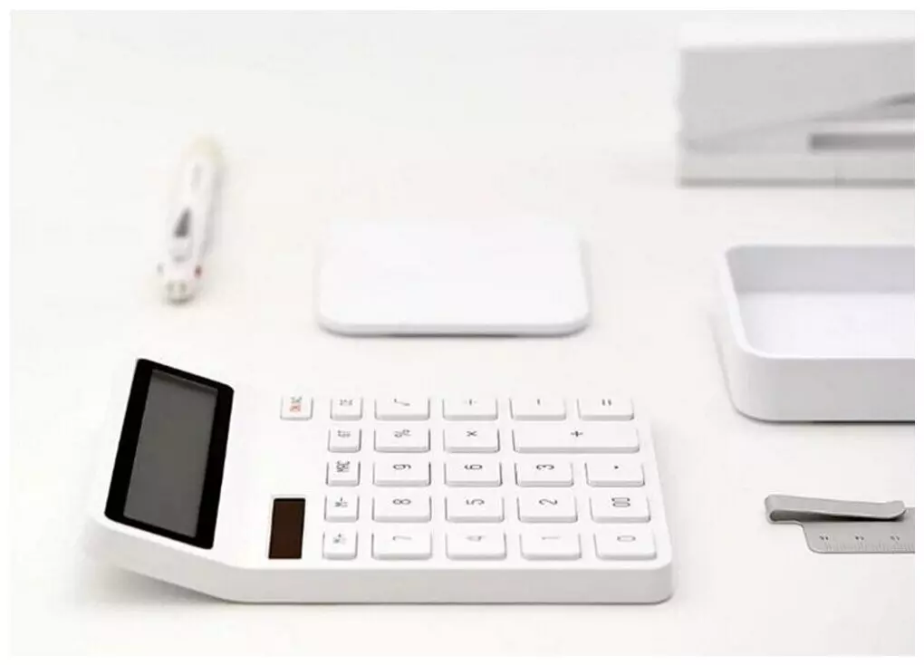 Калькулятор Kaco Lemo Desk Electronic Calculator K1410 White (Белый) Калькулятор Kaco Lemo Desk Electronic Calculator K1410 White (Белый)