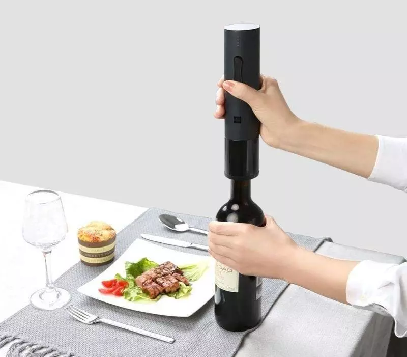 Штопор Huo Hou Electric Wine Bottle Opener HU0027 Black (Черный)