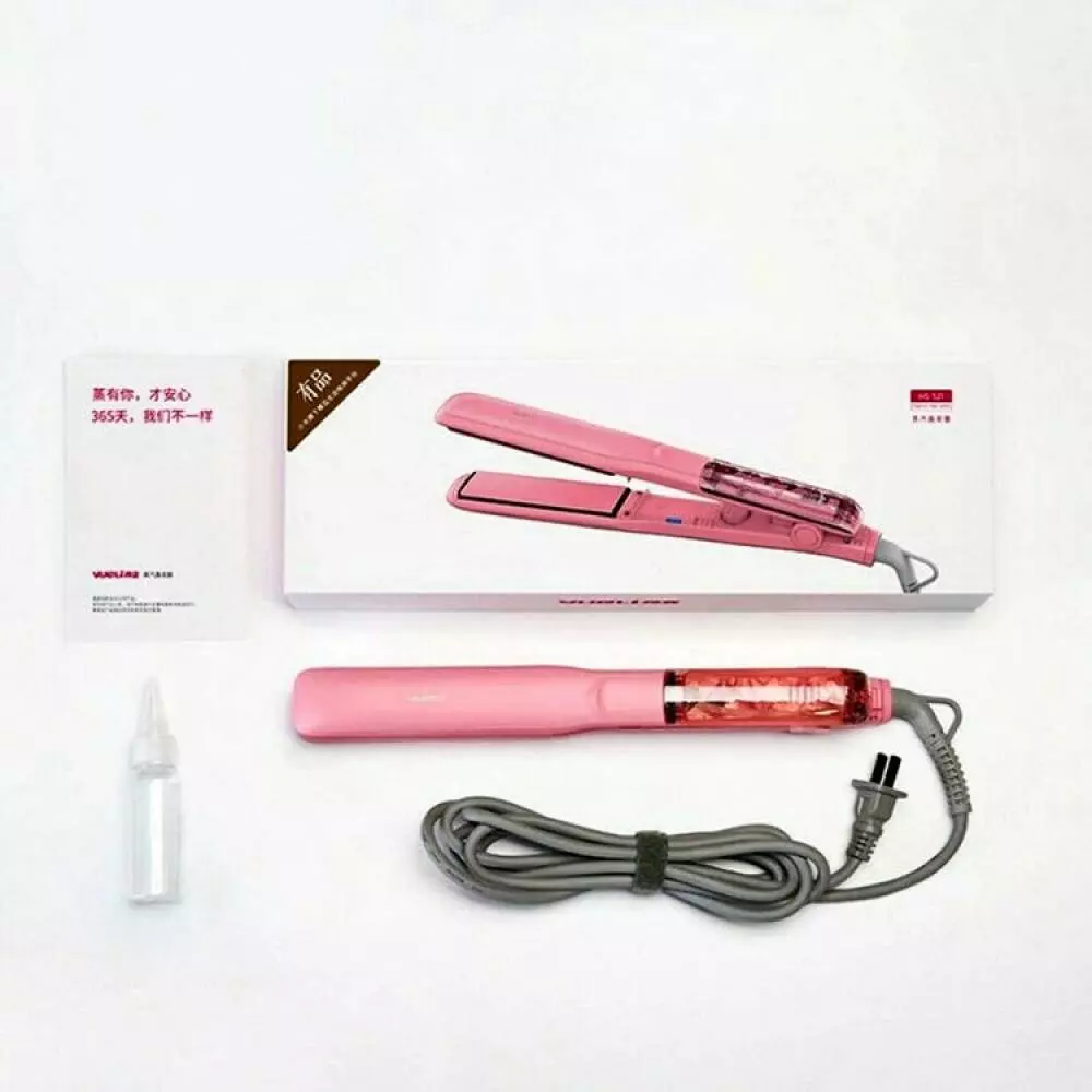 Выпрямитель волос Xiaomi Yueli Hot Steam Straightener (HS-521) Pink (Розовый) Выпрямитель волос Xiaomi Yueli Hot Steam Straightener (HS-521) Pink (Розовый)