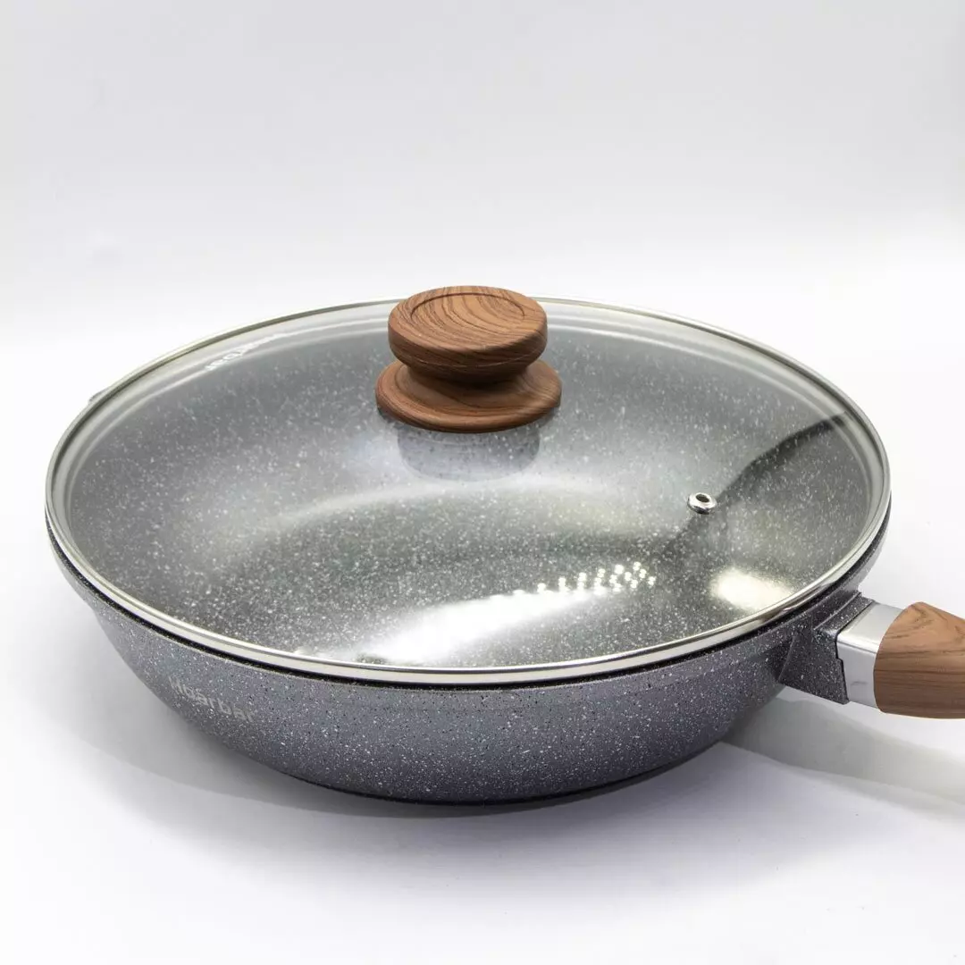 Сковорода Hoarbar Deep Frying Pan A 28CM Gray (Серый) Сковорода Hoarbar Deep Frying Pan A 28CM Gray (Серый)