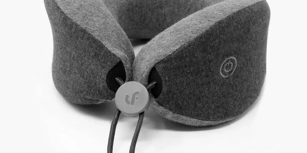 Массажная подушка дорожная LeFan Massage Sleep Neck Pillow Gray (Серый)