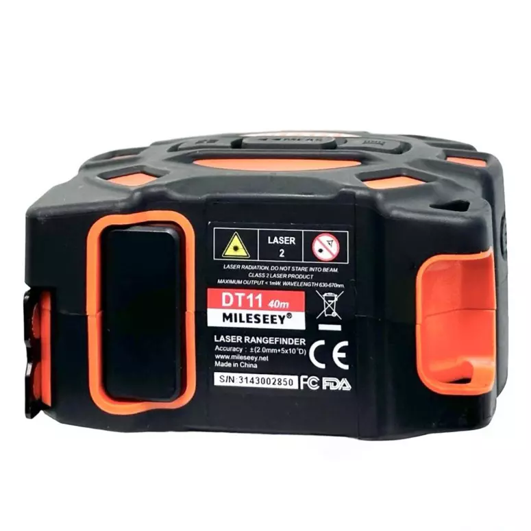 Рулетка лазерная Xiaomi Mileseey DT11 Laser Tape Measurer 40М Orange (Оранжевый) Рулетка лазерная Xiaomi Mileseey DT11 Laser Tape Measurer 40М Orange (Оранжевый)