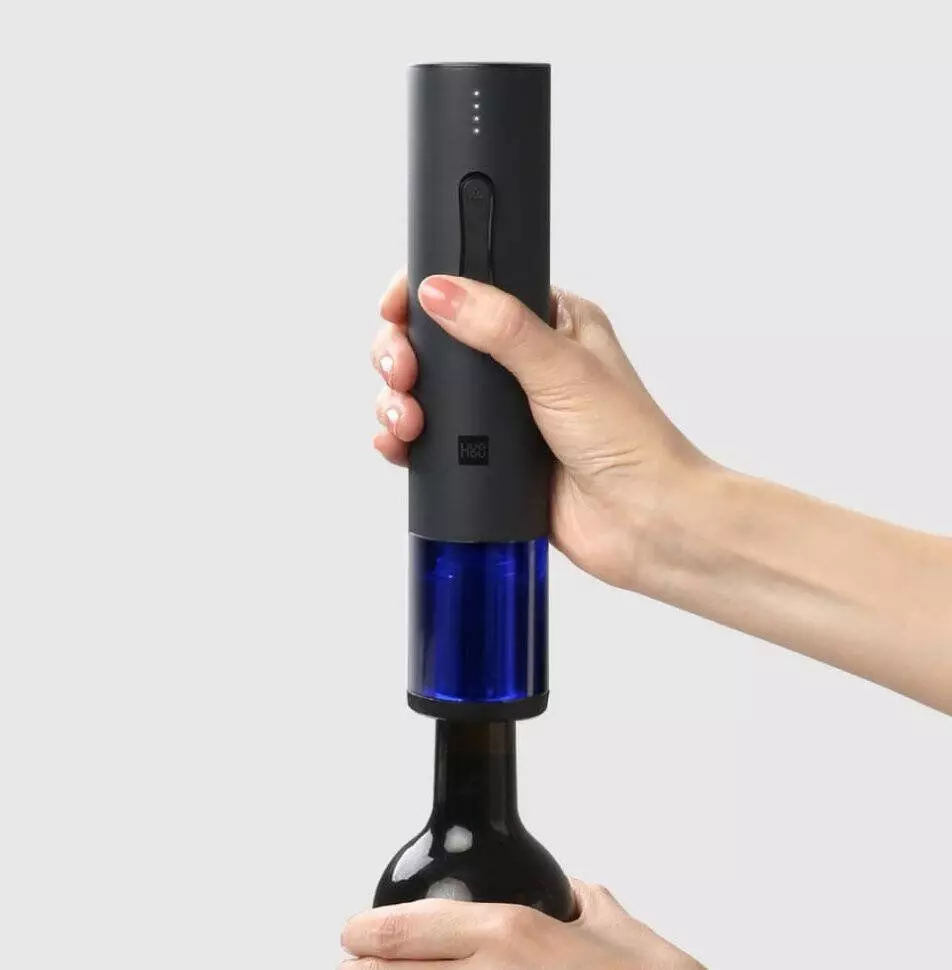 Штопор Circle Joy Round Super Touch Mini Electric Opener CJ-EKPQ04 Black (Черный) Штопор Circle Joy Round Super Touch Mini Electric Opener CJ-EKPQ04 Black (Черный)