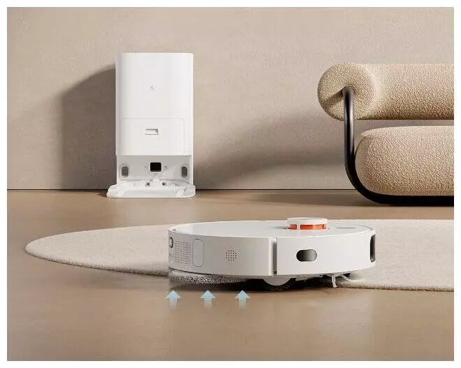 Робот-пылесос Xiaomi Mijia Omni Robot 1S Vacuum-Mop (B101CN) White (Белый)