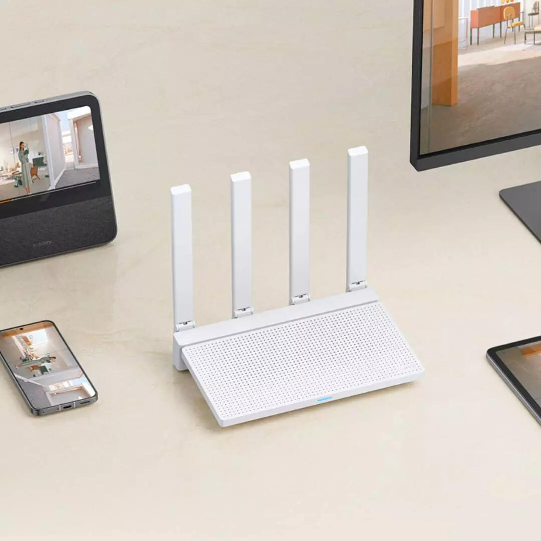 Wi-Fi роутер Xiaomi Redmi Router AX3000T (RD23) (Qualcomm) White (Белый) CN Wi-Fi роутер Xiaomi Redmi Router AX3000T (RD23) (Qualcomm) White (Белый) CN