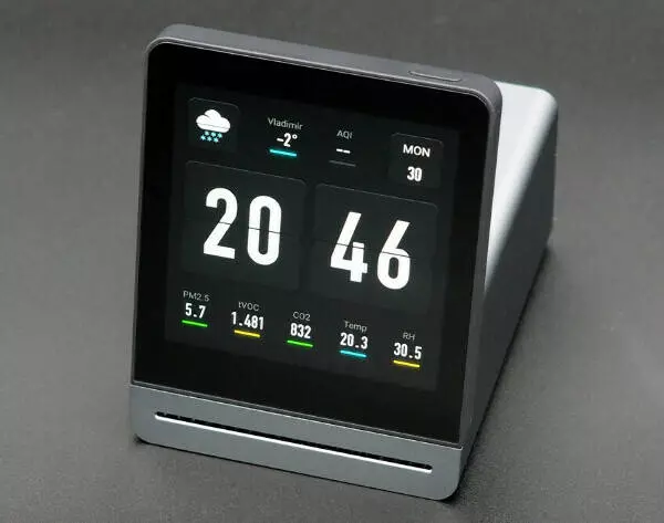 Анализатор качества воздуха Xiaomi Mijia Cleargrass Air Detector CGS1 Black (Черный)