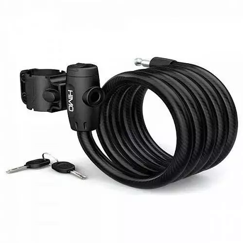 Замок для велосипеда HIMO L150 Portable Folding Cable Lock 1500 mm Black (Черный)